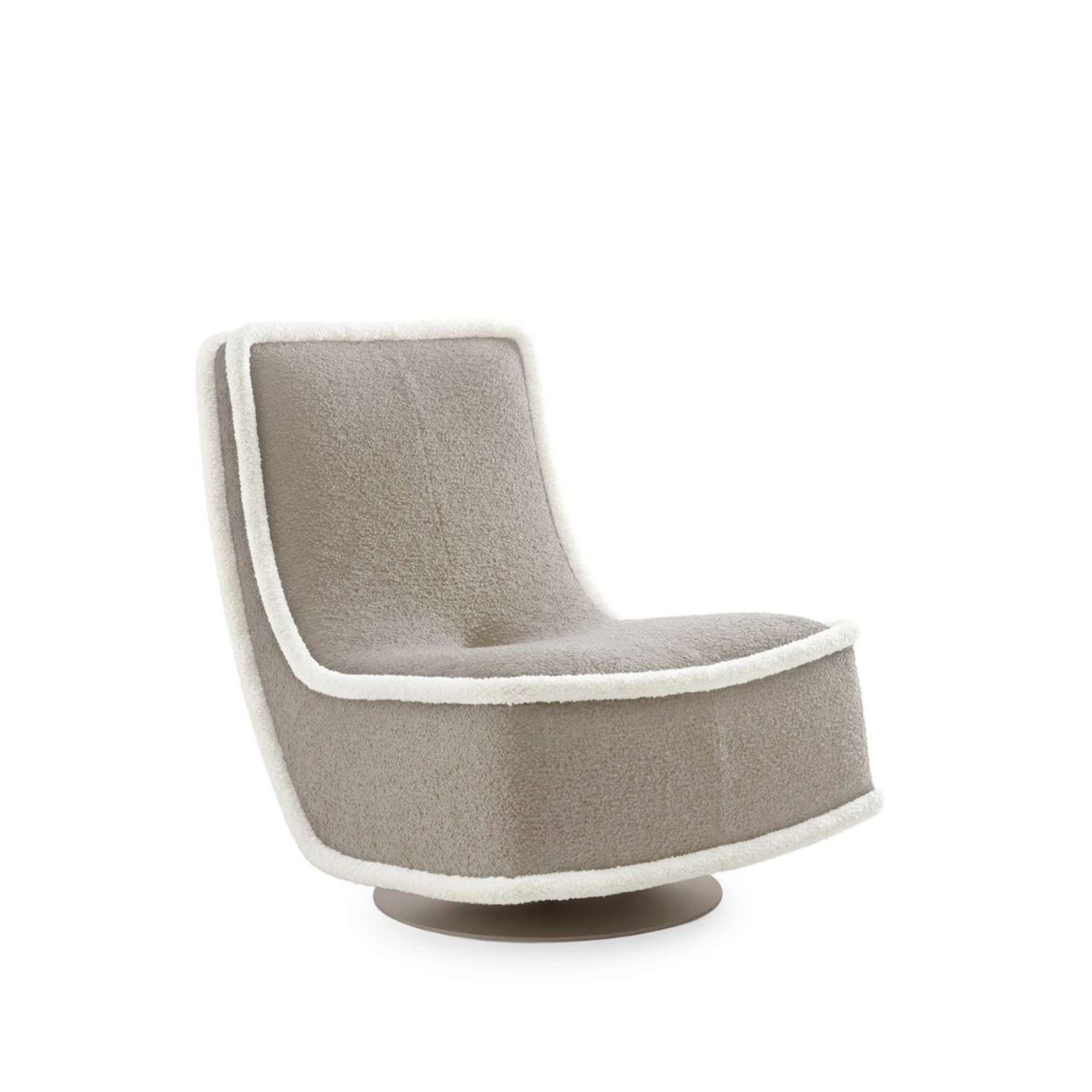 Kartell Πολυθρόνα Greige/white σειρά Bonheur du Jour 