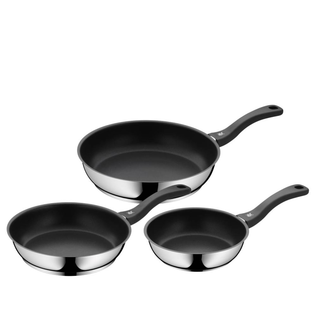 WMF Σετ 3 τεμ. τηγάνια 20/24/28 cm σειρά Devil Τηγάνια/Wok