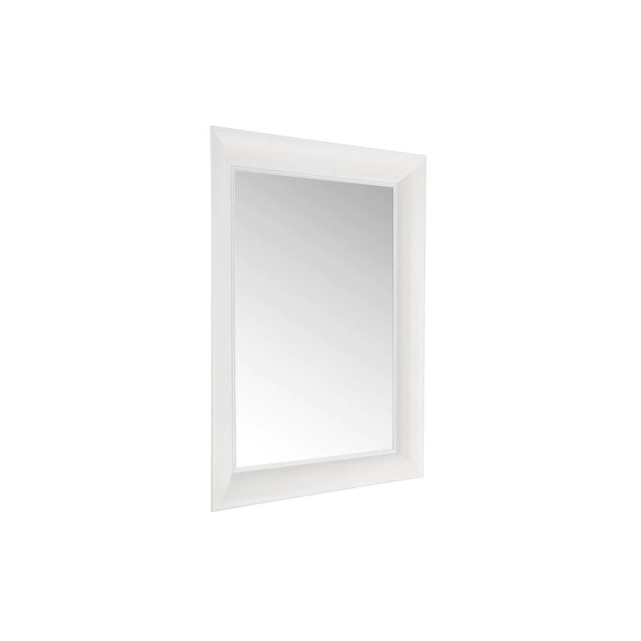 Kartell Καθρέπτης Λευκός 65x79cm σειρά Francois Ghost Καθρέπτες