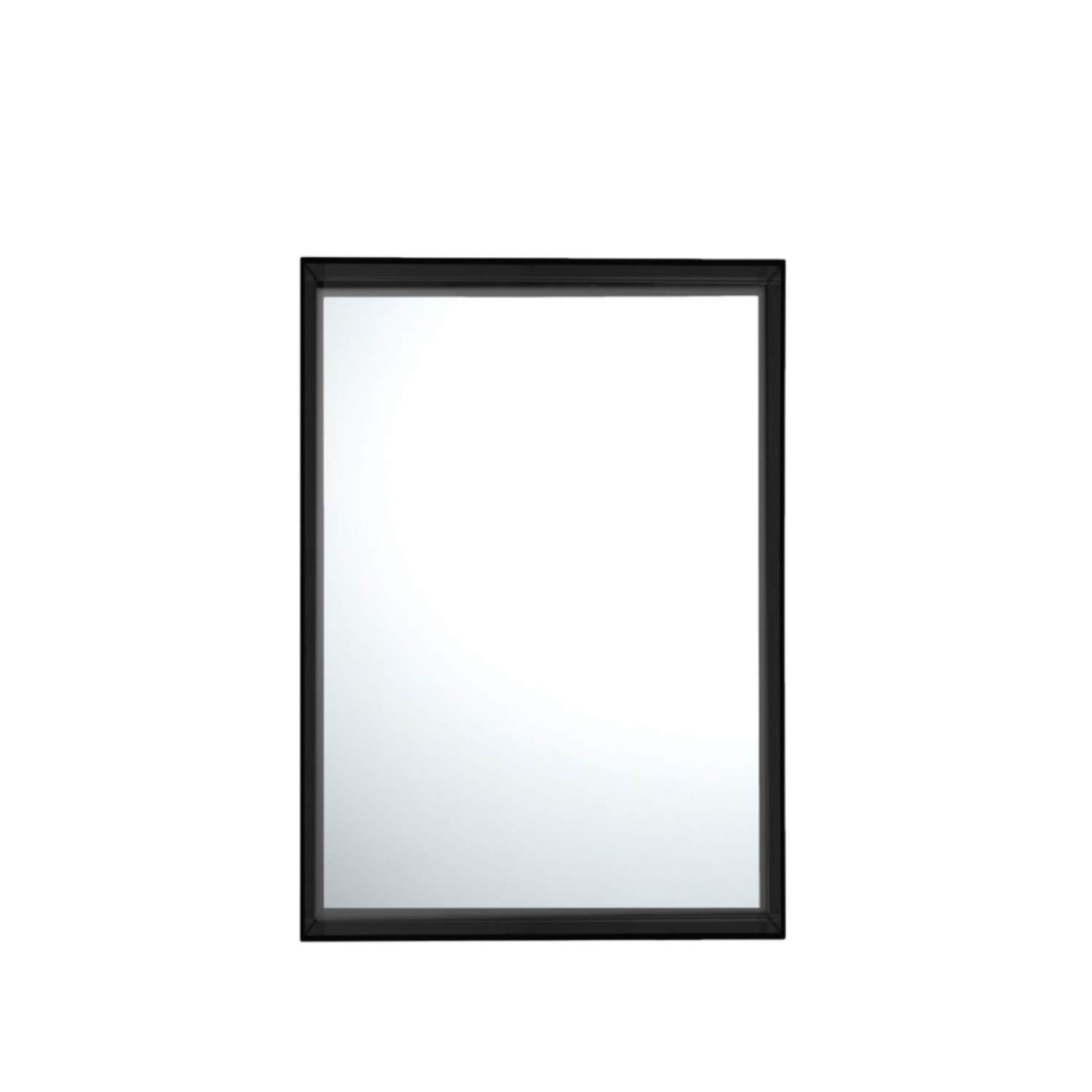 Kartell Καθρέφτης 50Χ70 εκ glossy black σειρά Only Me Καθρέφτες Τοίχου