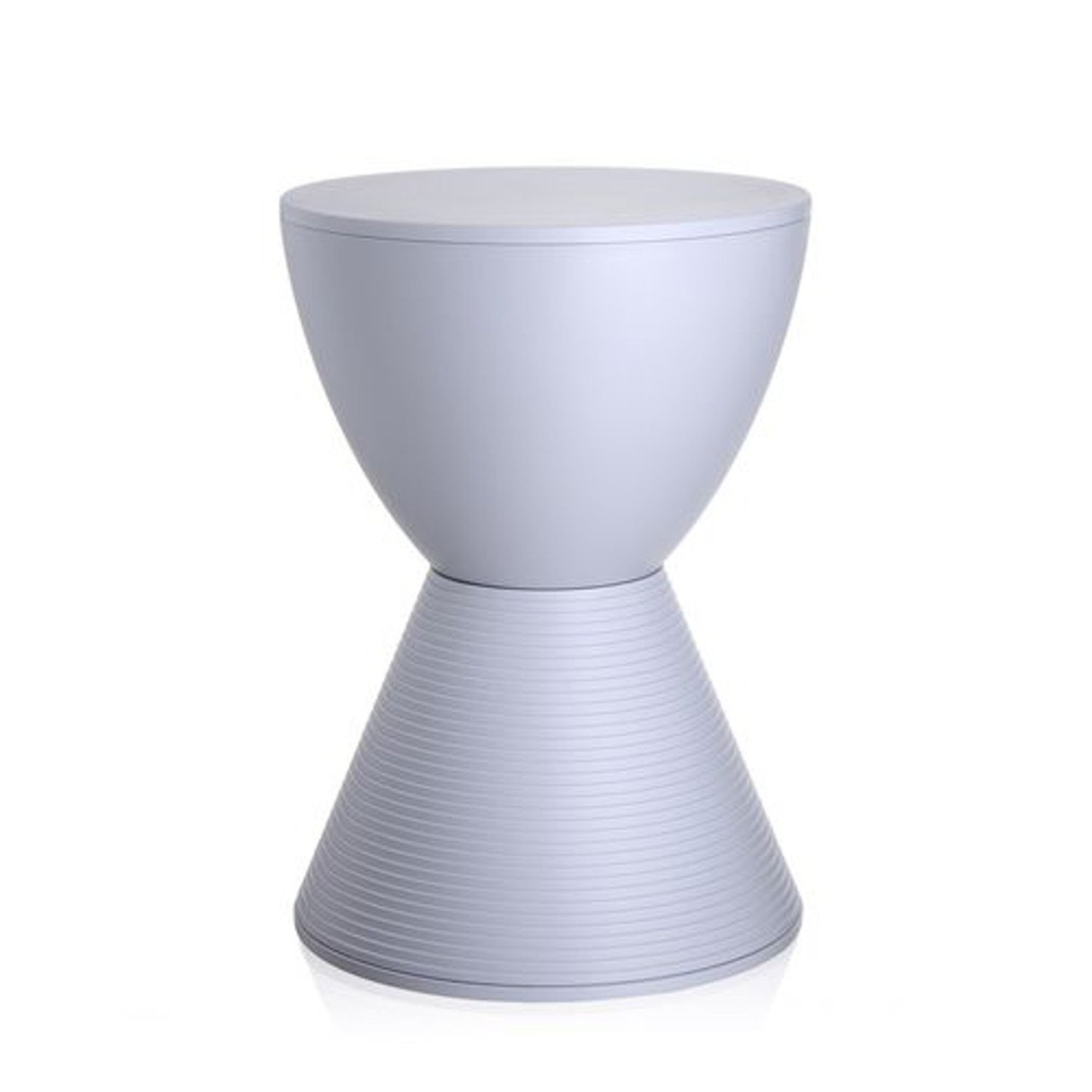 Kartell Σκαμπώ/τραπεζάκι γαλάζιο 43εκ σειρά Prince Aha Βοηθητικά τραπέζια