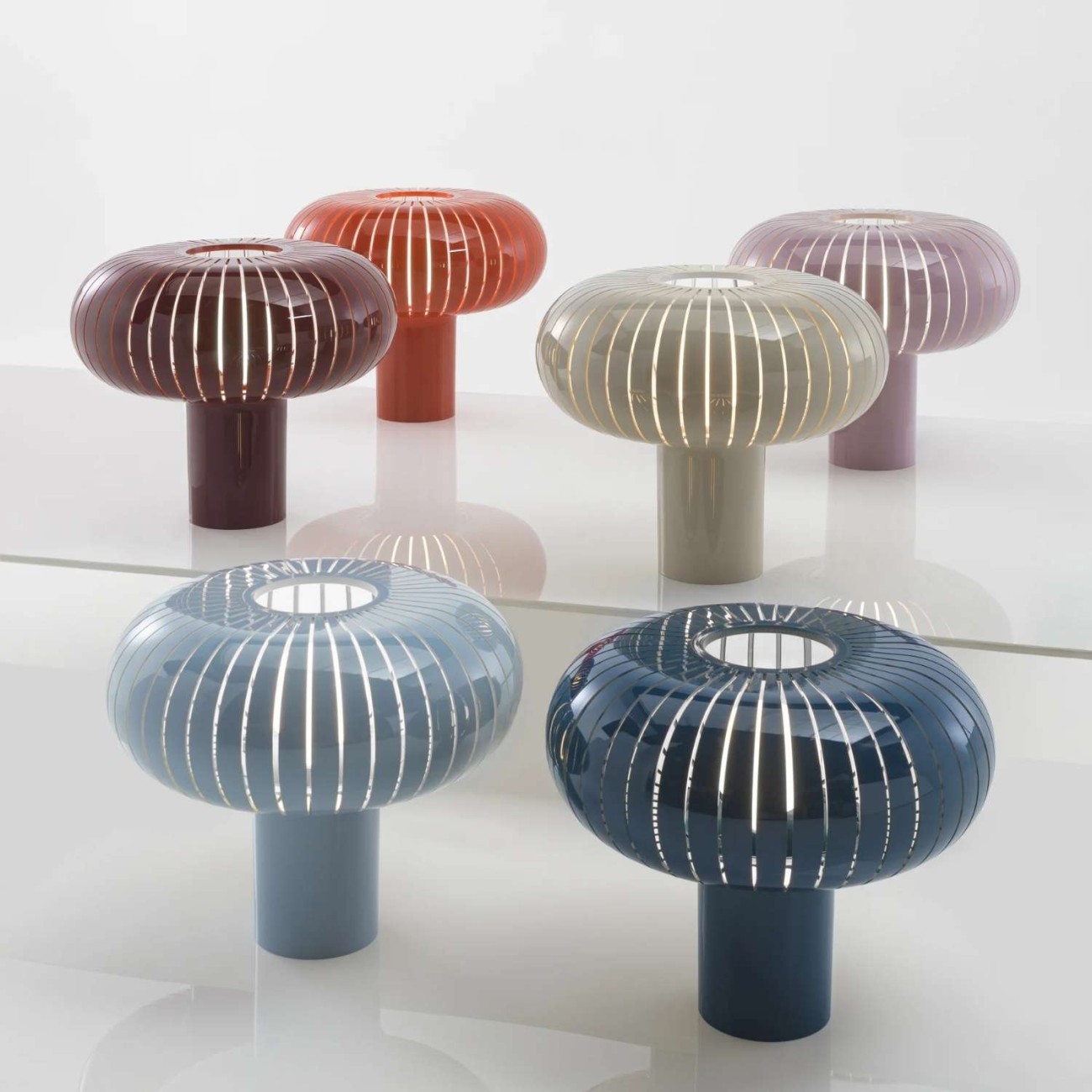 Kartell Λάμπα 43 εκ. Sky Blue σειρά Teresa Επιτραπέζια Φωτιστικά