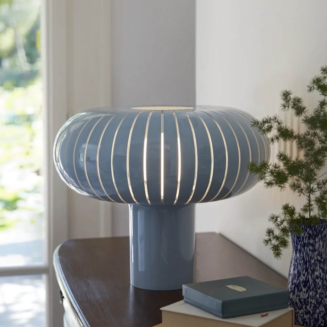 Kartell Λάμπα 43 εκ burgundy σειρά Teresa Επιτραπέζια Φωτιστικά