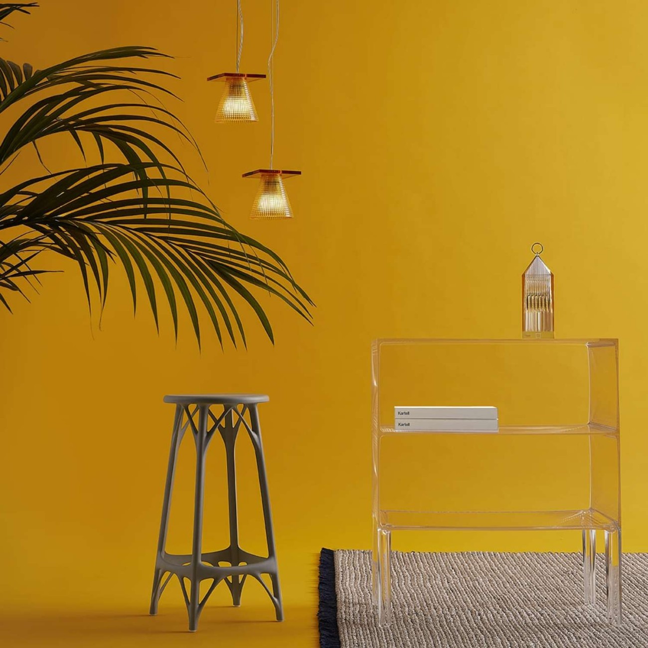 Kartell Φωτιστικό οροφής Crystal σειρά Light Air Φωτιστικά Οροφής