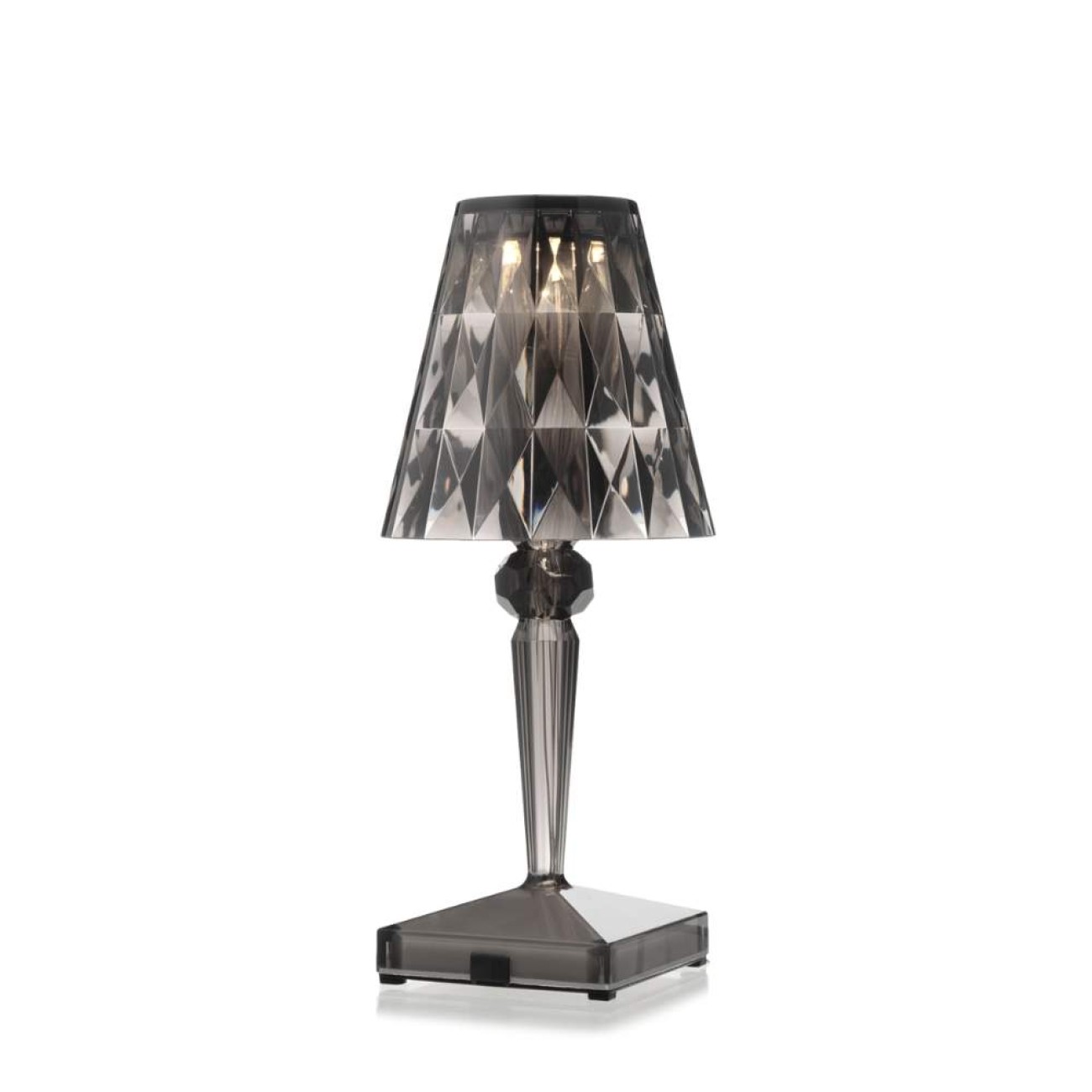 Kartell Λάμπα επαναφορτιζόμενη 22 εκ. Smoke σειρά Battery Επιτραπέζια