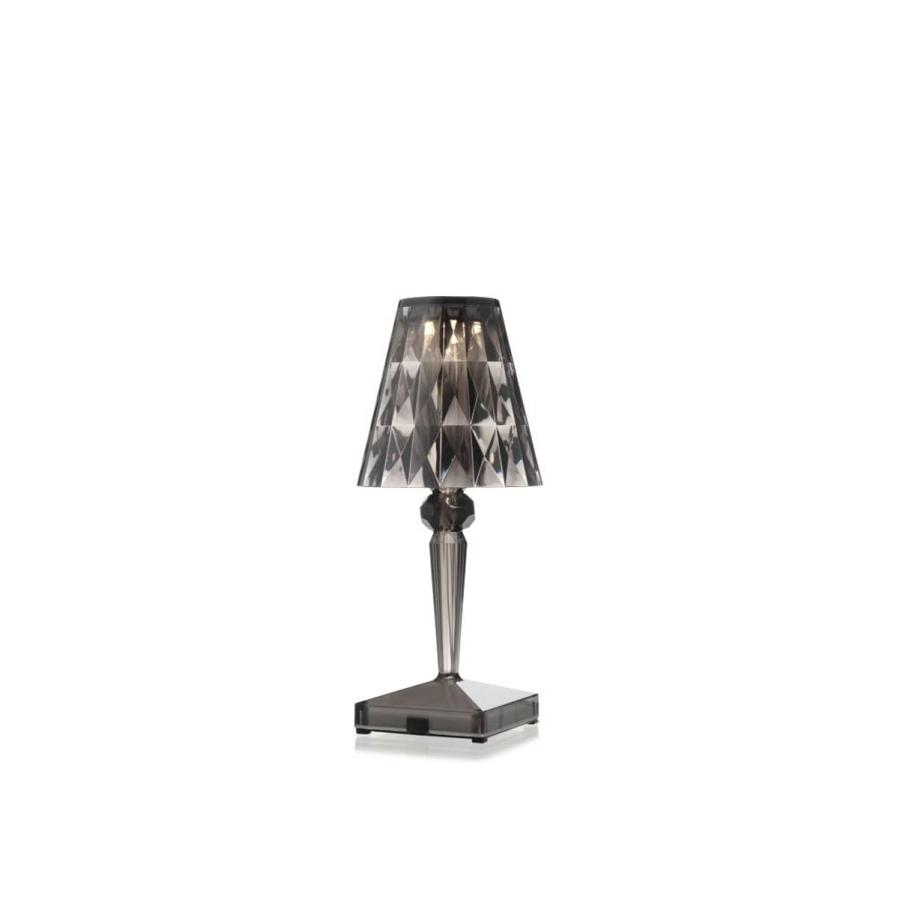 Kartell Λάμπα επαναφορτιζόμενη 22 εκ. Smoke σειρά Battery Επιτραπέζια