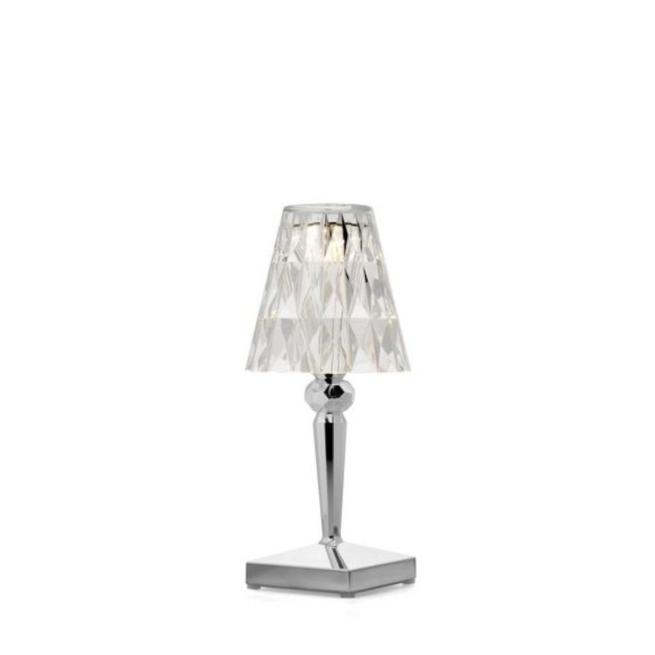 Kartell Λάμπα χρωμέ 26cm σειρά Battery Επαναφορτιζόμενα