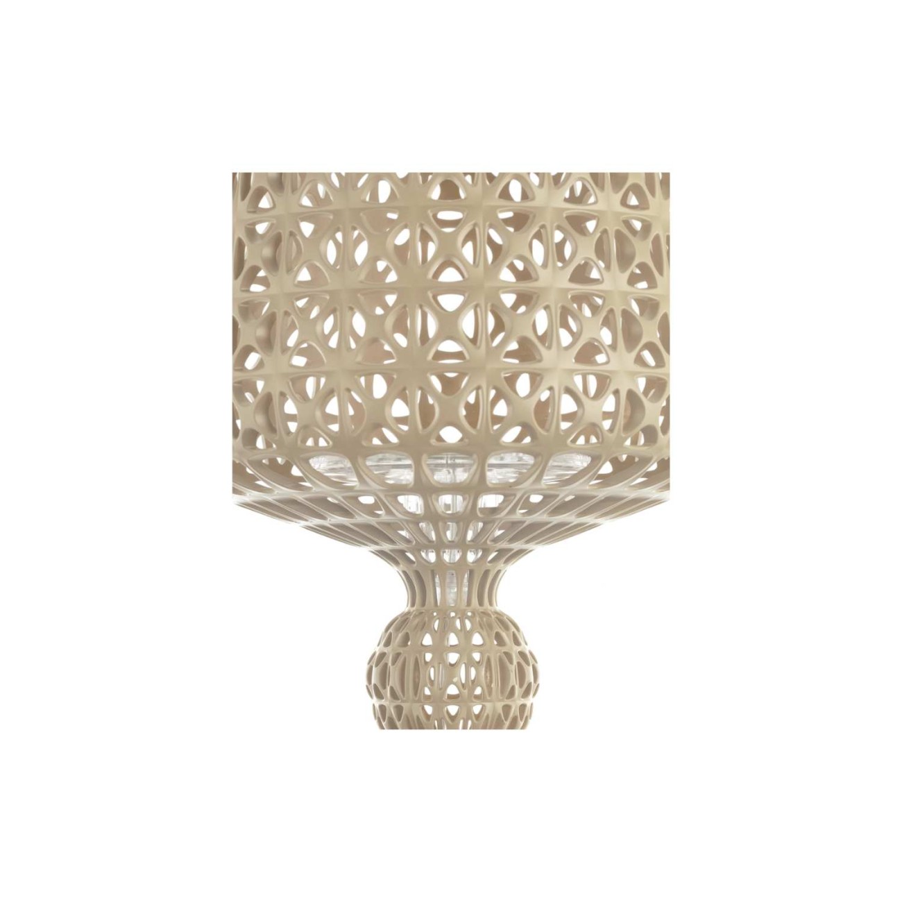 Kartell Λάμπα beige σειρά Mini Kabuki Επιτραπέζια Φωτιστικά