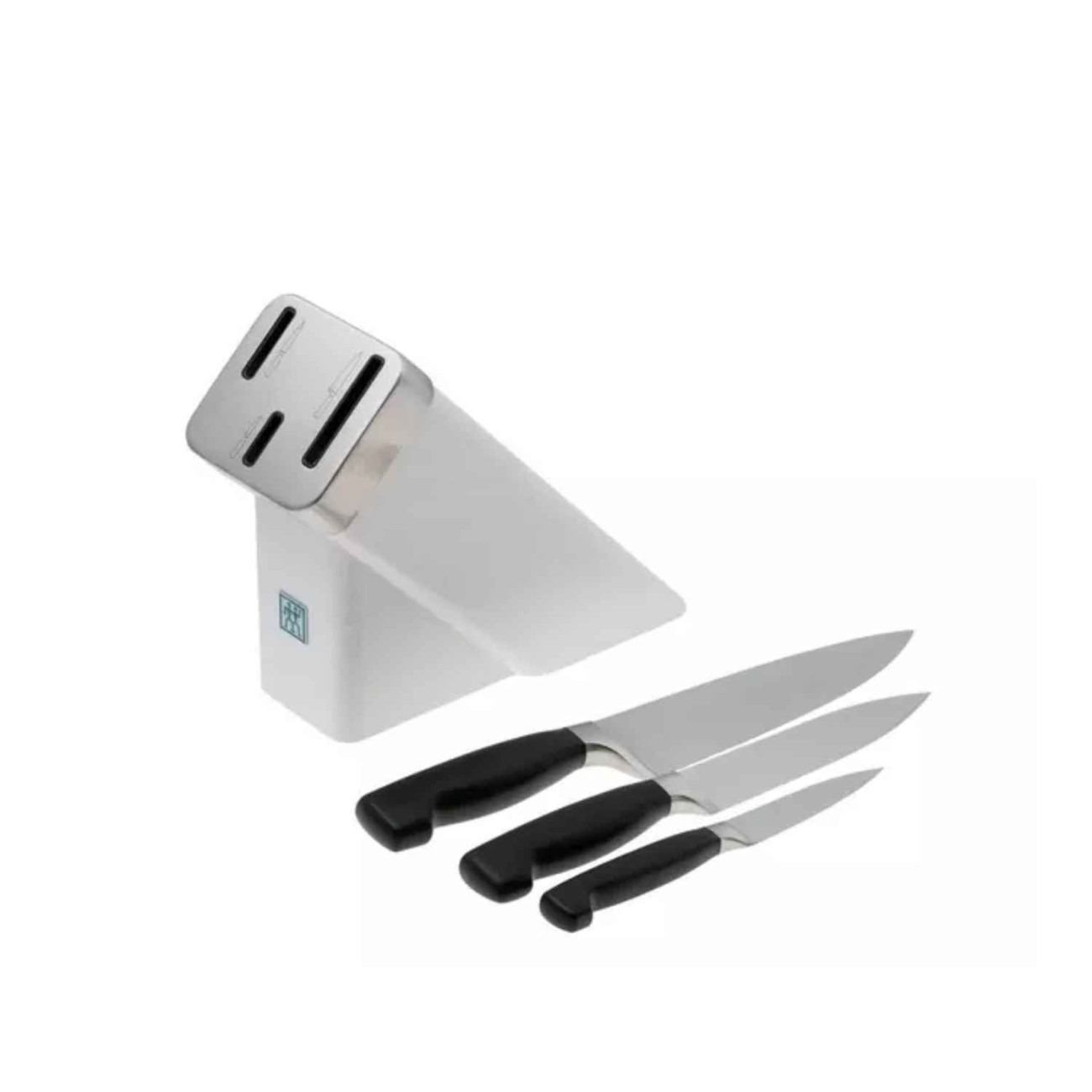 Zwilling J.A.Henckels Βάση μαχαιριών 4 τεμ. Rubberwood White σειρά ****Vier Sterne Βάσεις Μαχαιριών