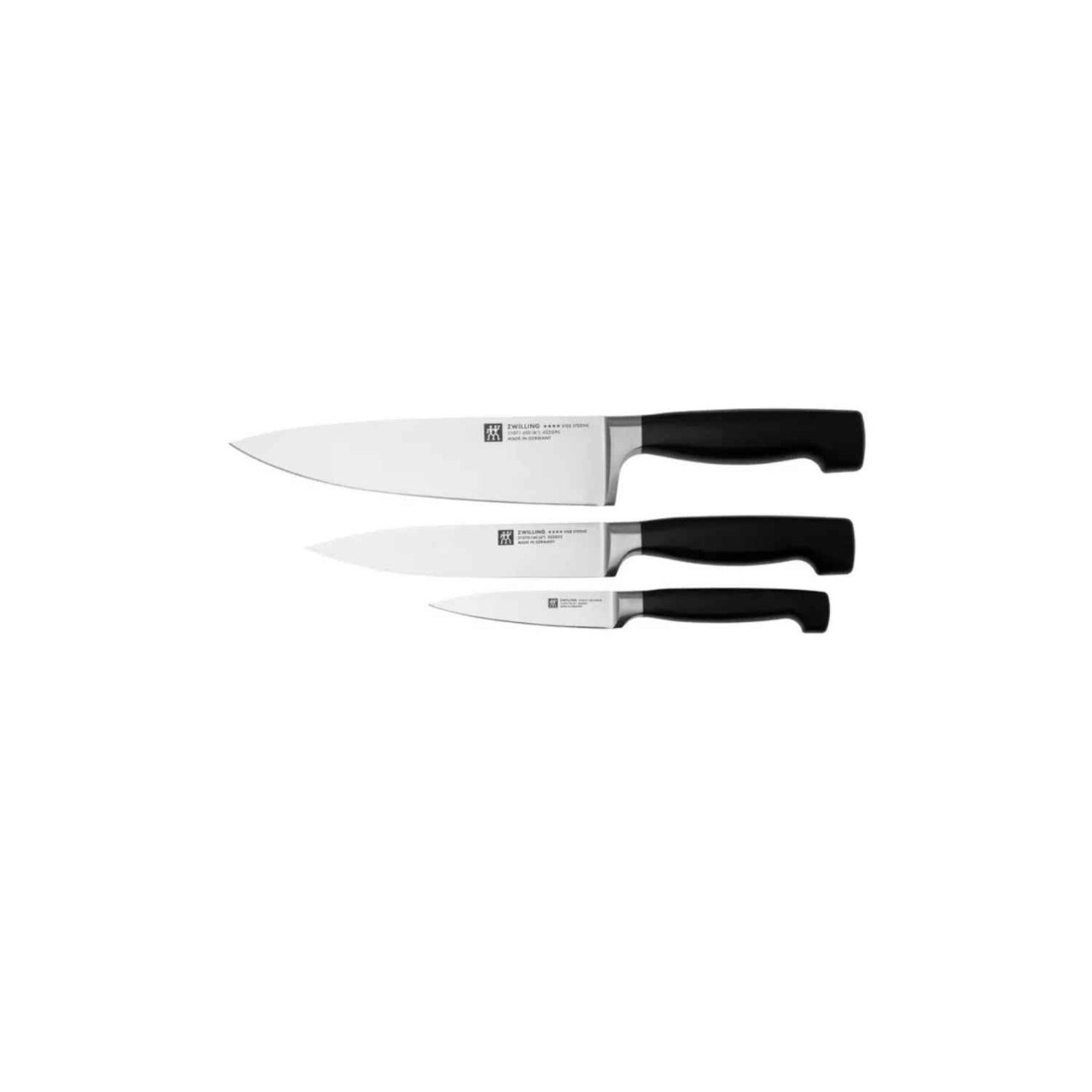 Zwilling J.A.Henckels Βάση μαχαιριών 4 τεμ. Rubberwood White σειρά ****Vier Sterne Βάσεις Μαχαιριών