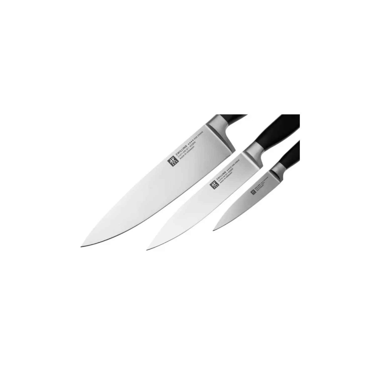 Zwilling J.A.Henckels Βάση μαχαιριών 4 τεμ. Rubberwood White σειρά ****Vier Sterne Βάσεις Μαχαιριών
