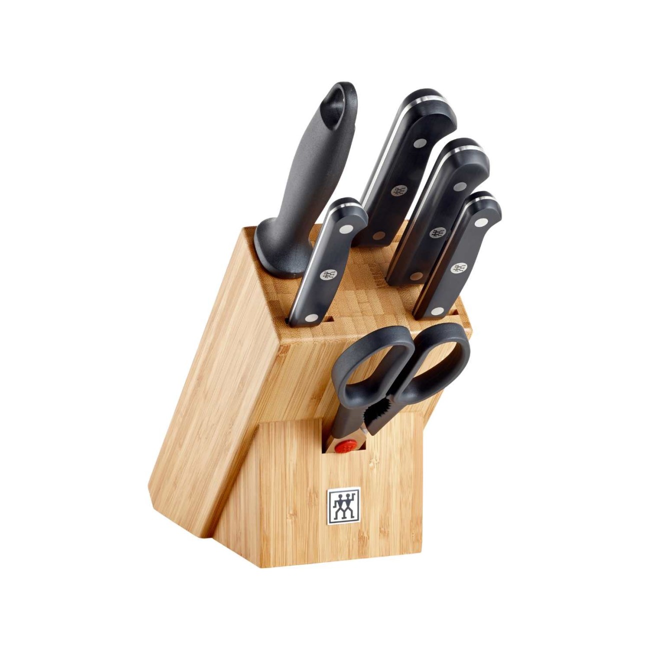Zwilling J.A.Henckels Βάση μαχαιριών 7 τεμ. Bamboo Natural σειρά Zwilling Gourmet Βάσεις Μαχαιριών