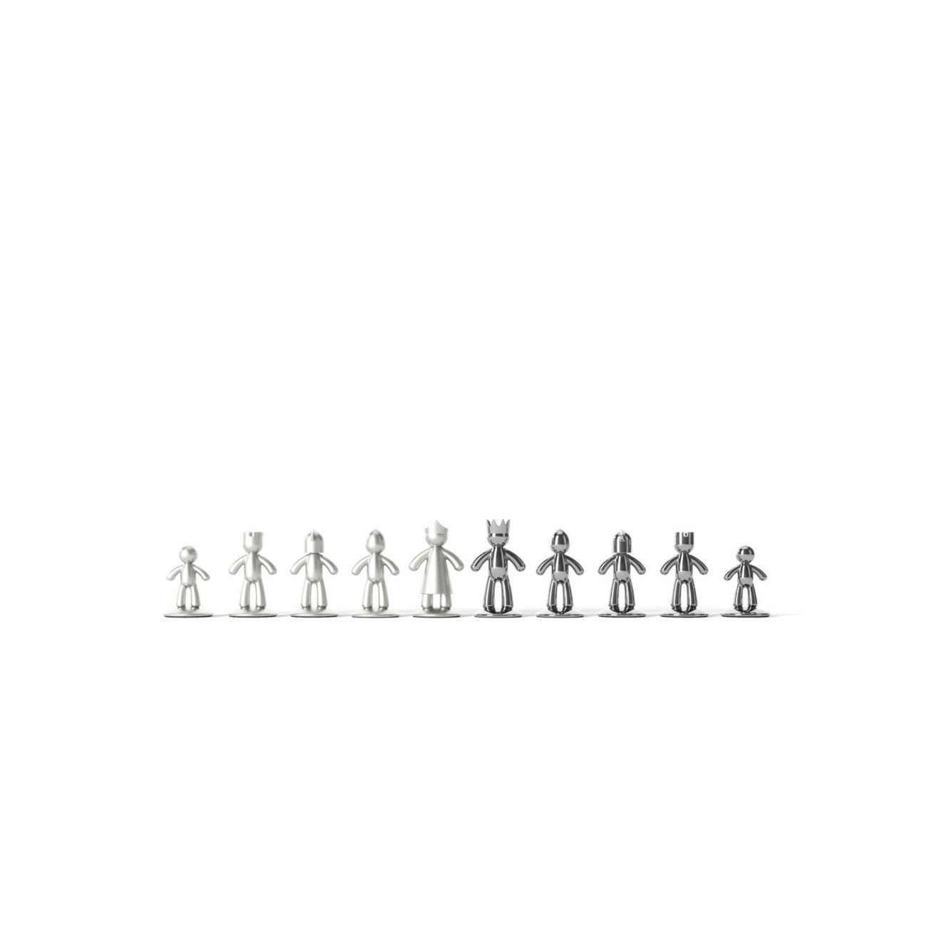 Umbra Σκάκι 36x6cm Φυσικό ξύλο/νίκελ σειρά Buddy Chess New Arrivals