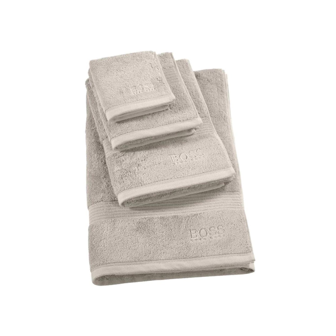 Hugo Boss Πετσέτα σώματος 100x150εκ χρώμα Μπεζ σειρά Loft Πετσέτες