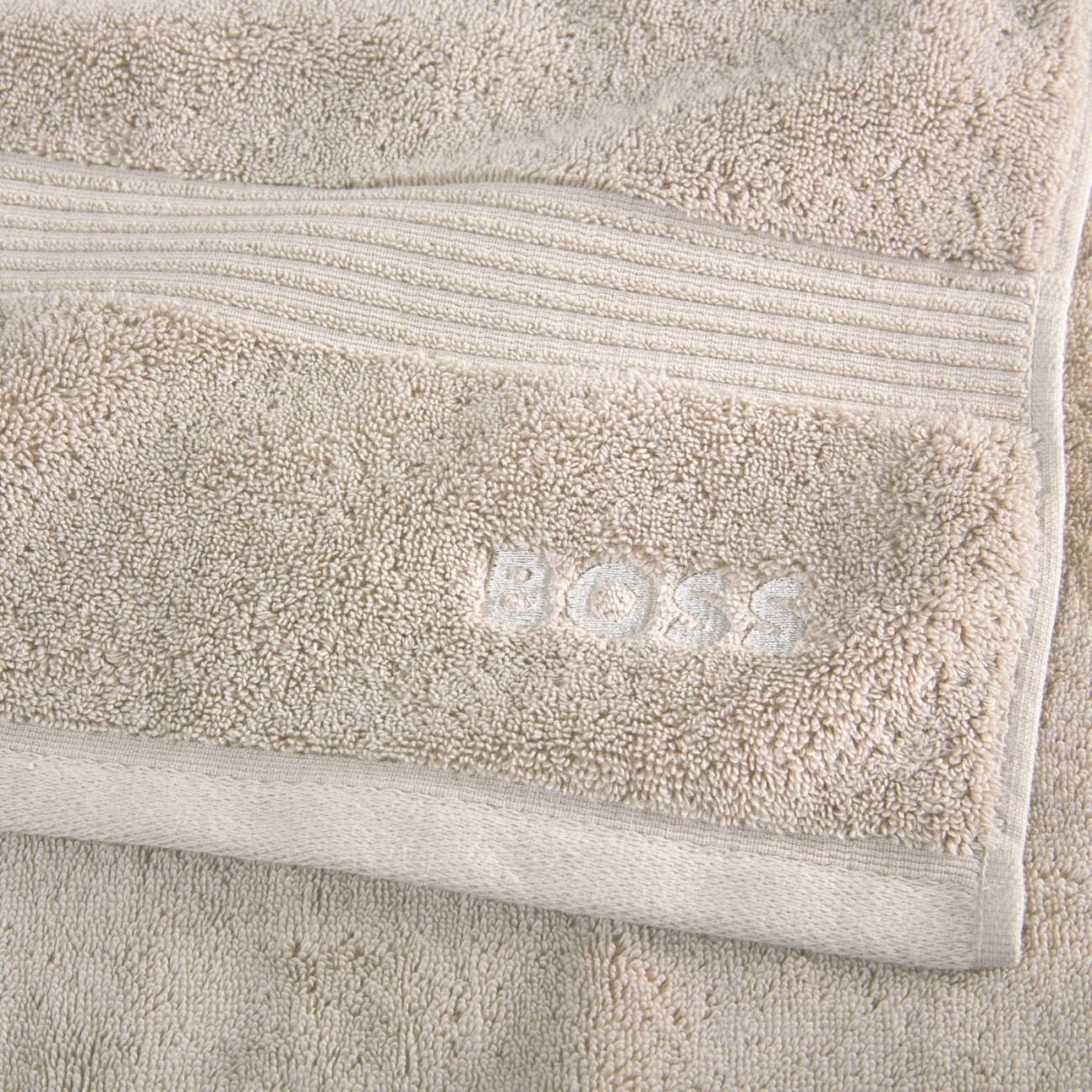 Hugo Boss Χαλάκι μπάνιου 60x90εκ Μπεζ σειρά Loft Πατάκια Μπάνιου