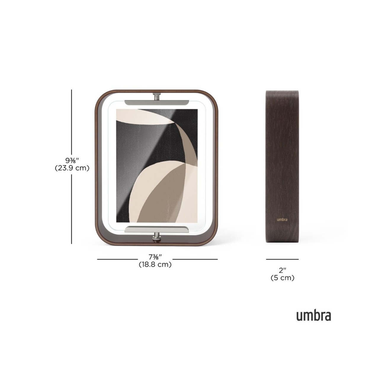 Umbra Φωτογραφοθήκη 13x18cm καρυδί σειρά Bellwood Φωτογραφοθήκες (κορνίζες)