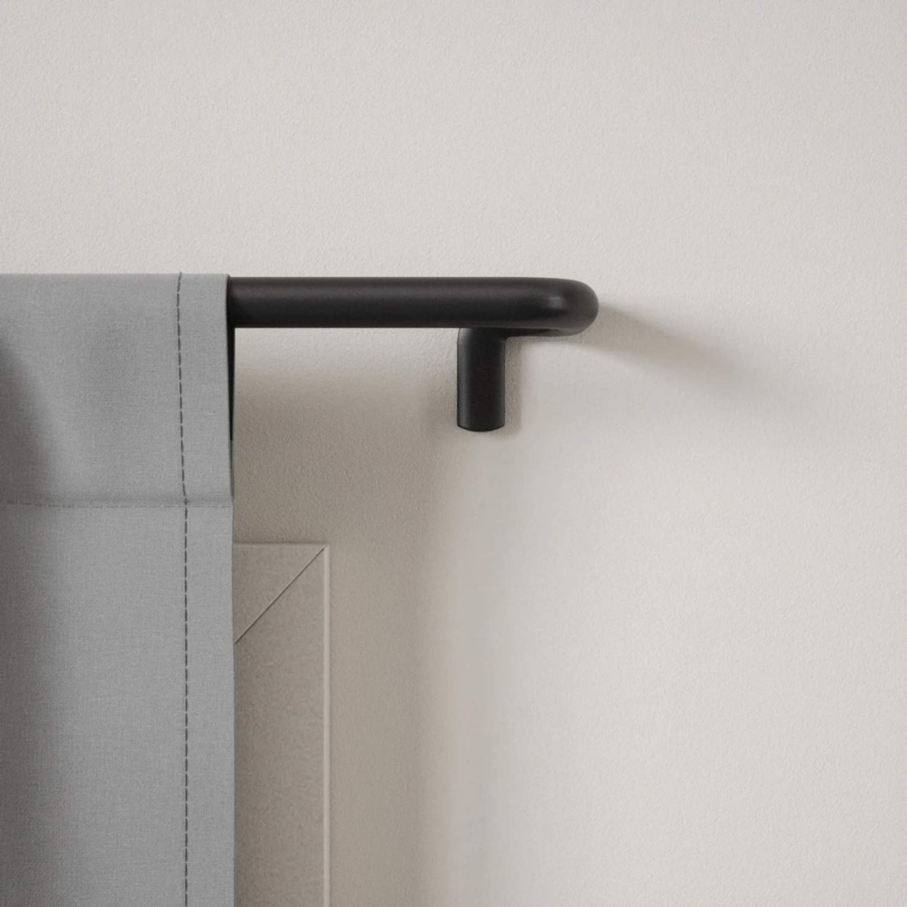 Umbra Κουρτινόξυλο Matte Black επεκτεινόμενο 167-365 cm σειρά Twilight Single Νέα Είδη