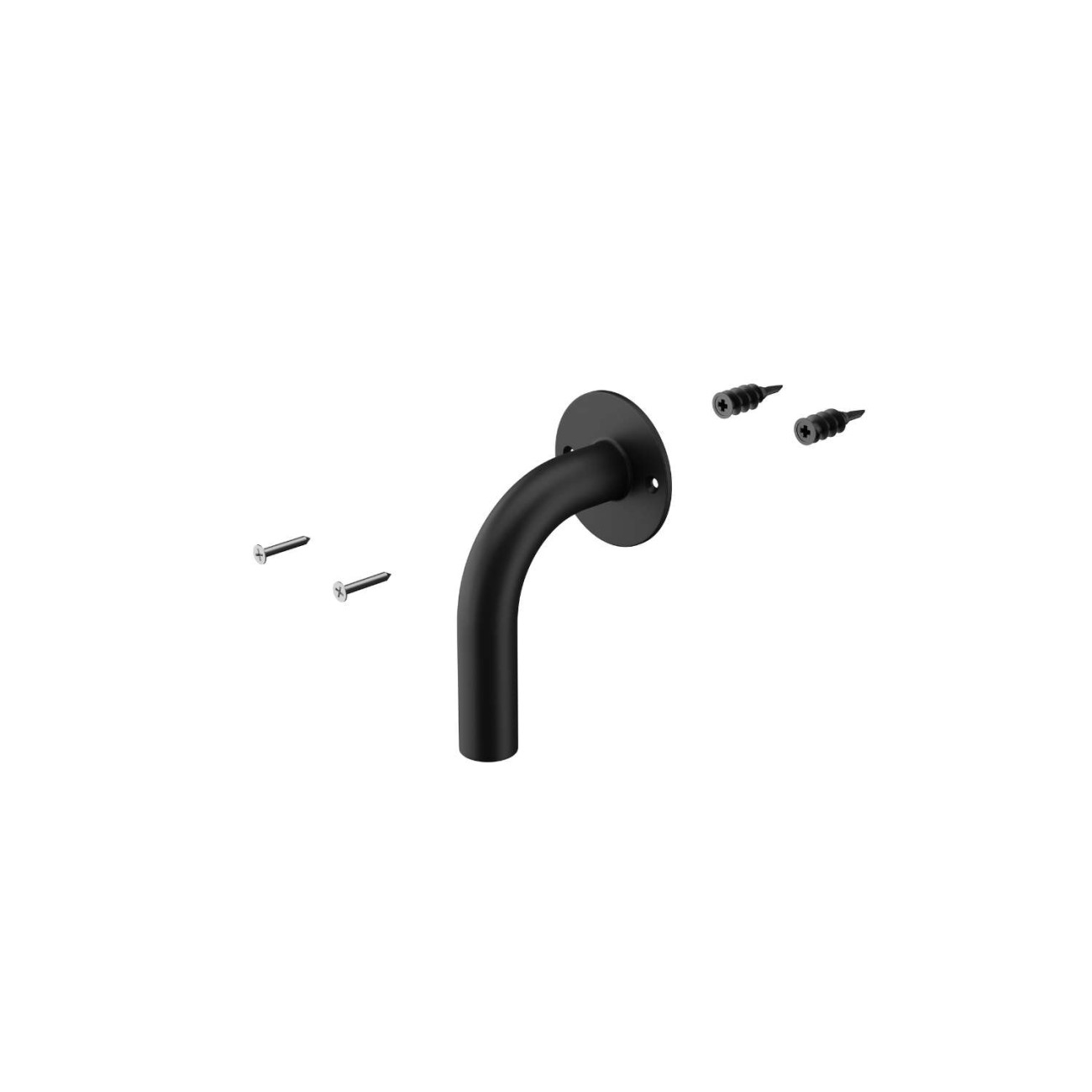 Umbra Ραφιέρα μεταλική 4 θέσεων μαύρη 34,9x26,7x203,8cm σειρά Solis  Νέα Είδη