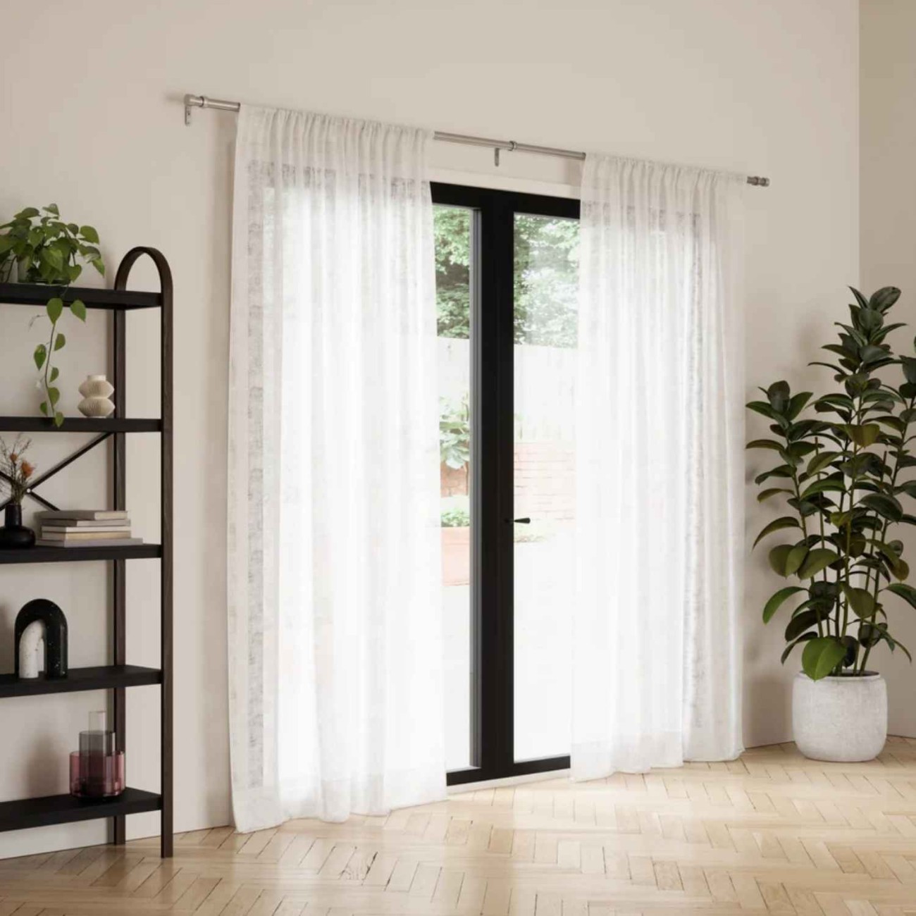 Umbra Κουρτινόξυλο Matte Nickel επεκτεινόμενο 168-305 cm σειρά Cappa Νέα Είδη