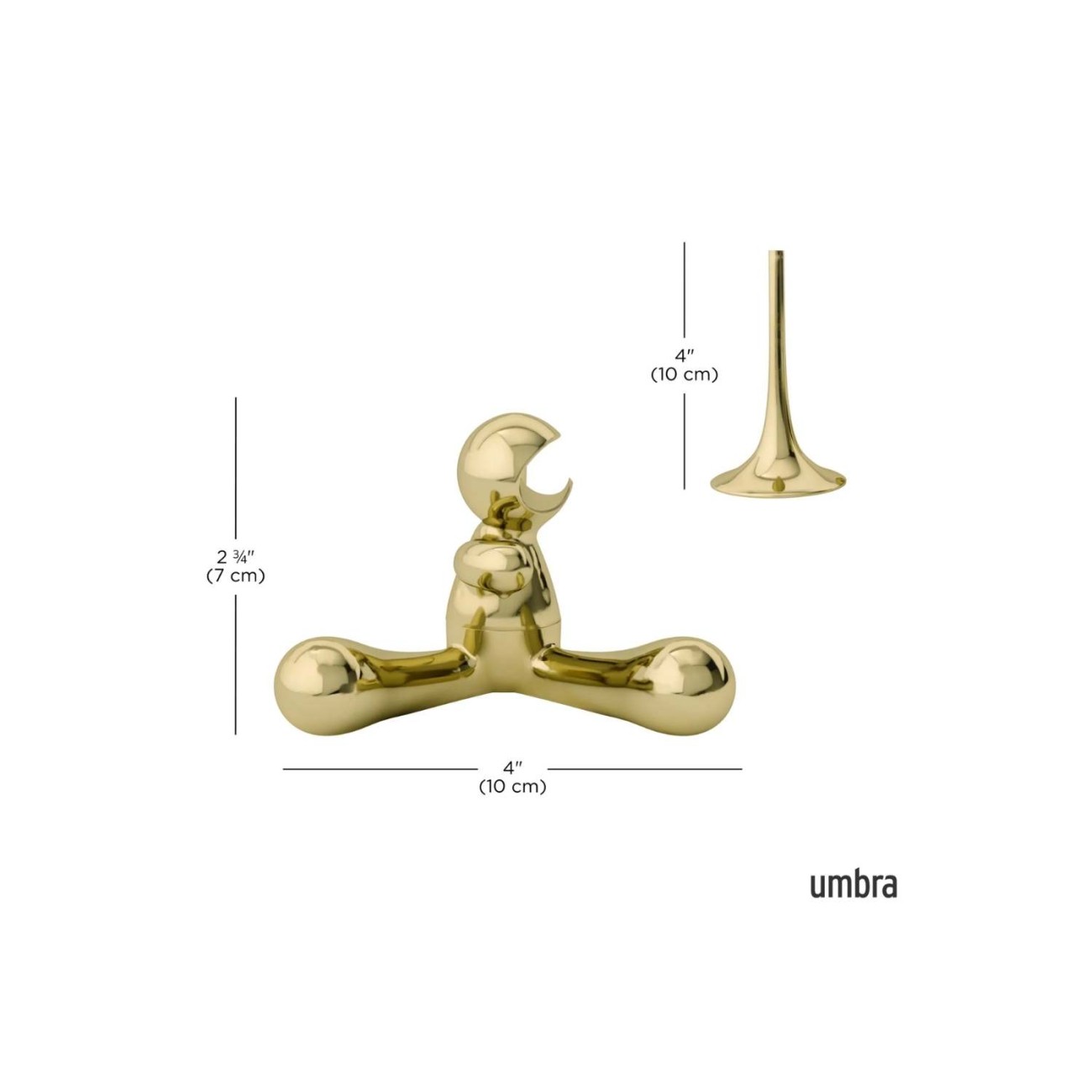 Umbra Ανοιχτήρι μπουκαλιών χρυσό σειρά Rodeo Buddy Αξεσουάρ Κρασιού/Μπαρ