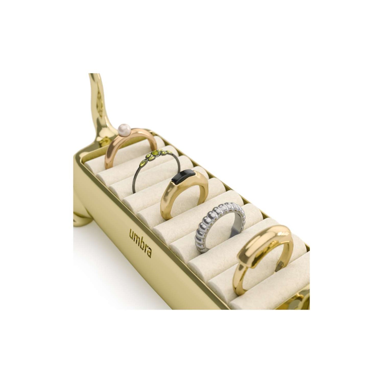 Umbra θήκη δαχτυλιδιών χρυσή σειρά Ali Cat Νέα Είδη