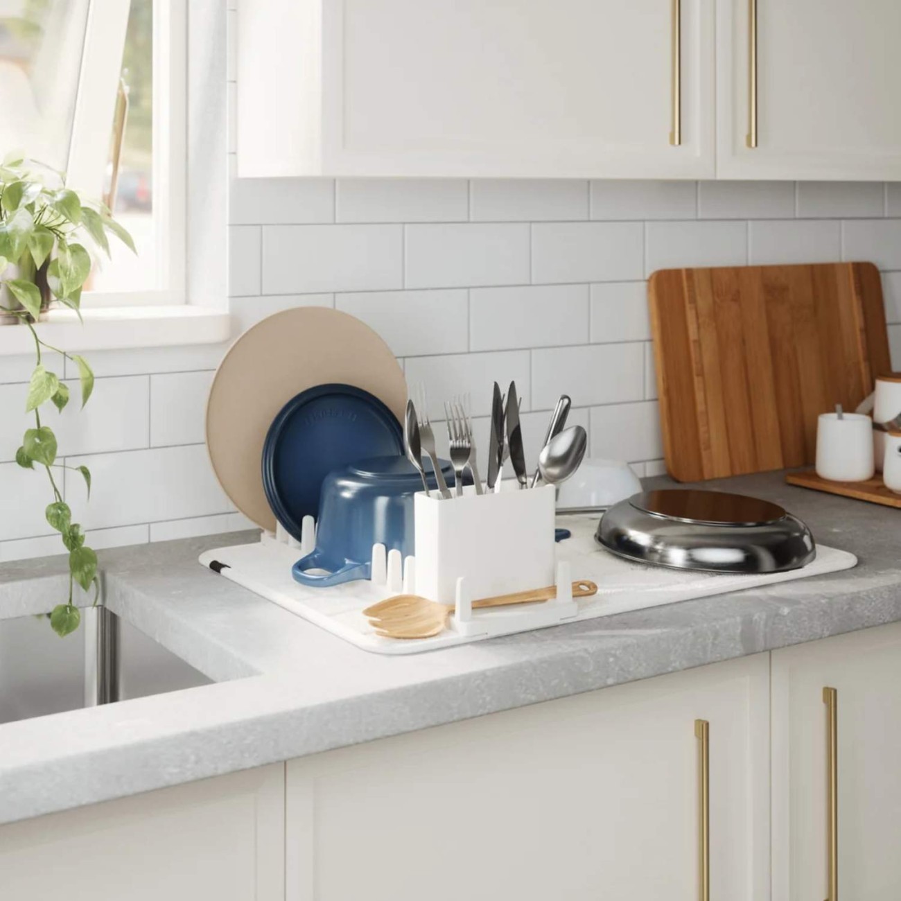 Umbra Πιατοθηκη Sand 61x43x12cm σειρά Undry Ultra Οργάνωση Νεροχύτη