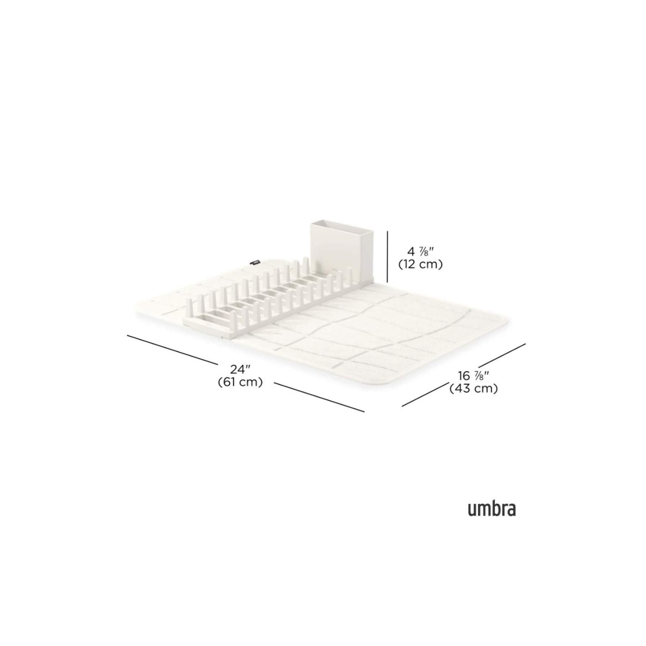Umbra Πιατοθηκη Sand 61x43x12cm σειρά Undry Ultra Οργάνωση Νεροχύτη