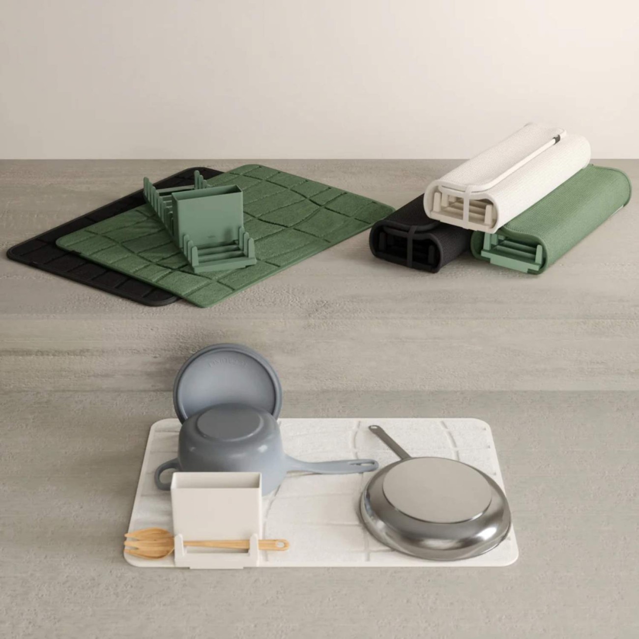 Umbra Πιατοθηκη Sand 61x43x12cm σειρά Undry Ultra Οργάνωση Νεροχύτη
