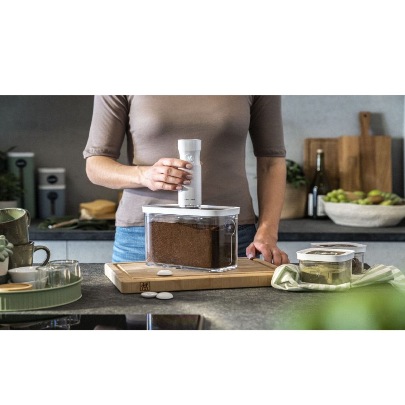 Zwilling J.A.Henckels Δοχείο τροφίμων 2M 1,80 λτ. σειρά Cube Fresh & Save
 Δοχεία Τροφίμων