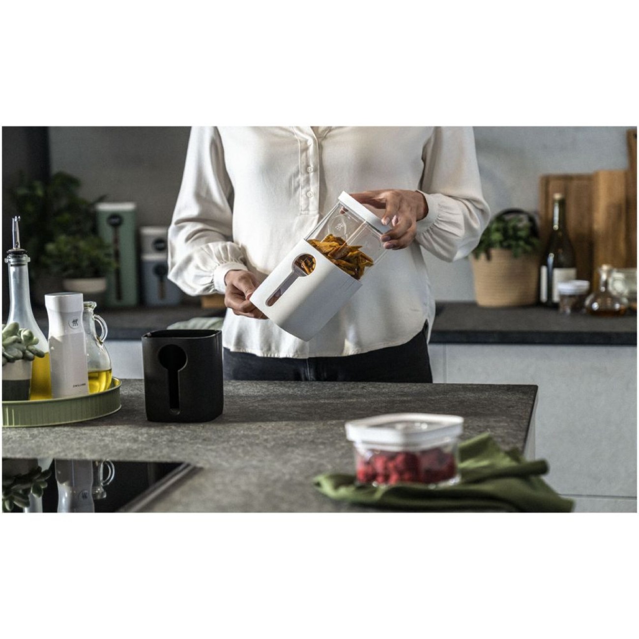 Zwilling J.A.Henckels Θήκη S White σειρά Cube Fresh & Save
 Δοχεία Τροφίμων