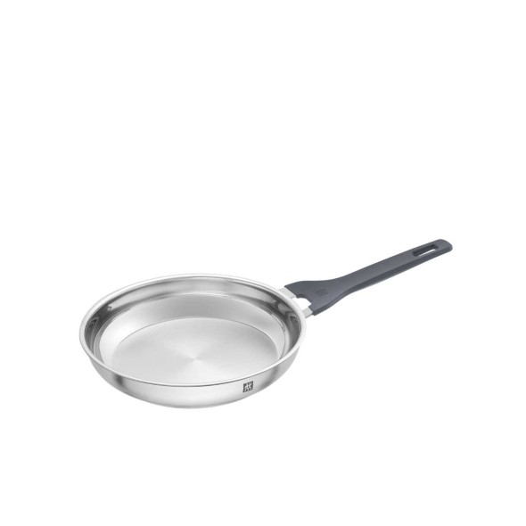 Zwilling J.A. Henckels Τηγάνι ανοξείδωτο 24 εκ. 18/10 stone grey σειρά Simplify
