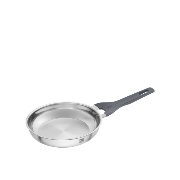Zwilling J.A. Henckels Τηγάνι ανοξείδωτο 20 εκ. 18/10 stone grey σειρά Simplify