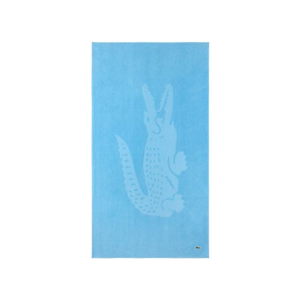 Lacoste Πετσέτα Θαλάσσης γαλάζιο 90x1600εκ LSport
