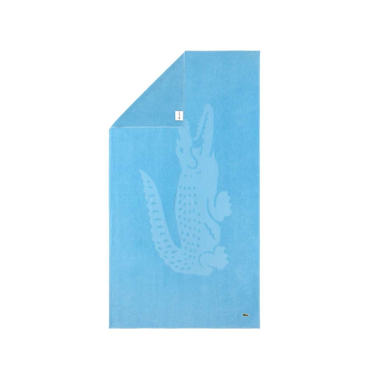 Lacoste Πετσέτα Θαλάσσης γαλάζιο 90x1600εκ LSport Πετσέτες θαλάσσης