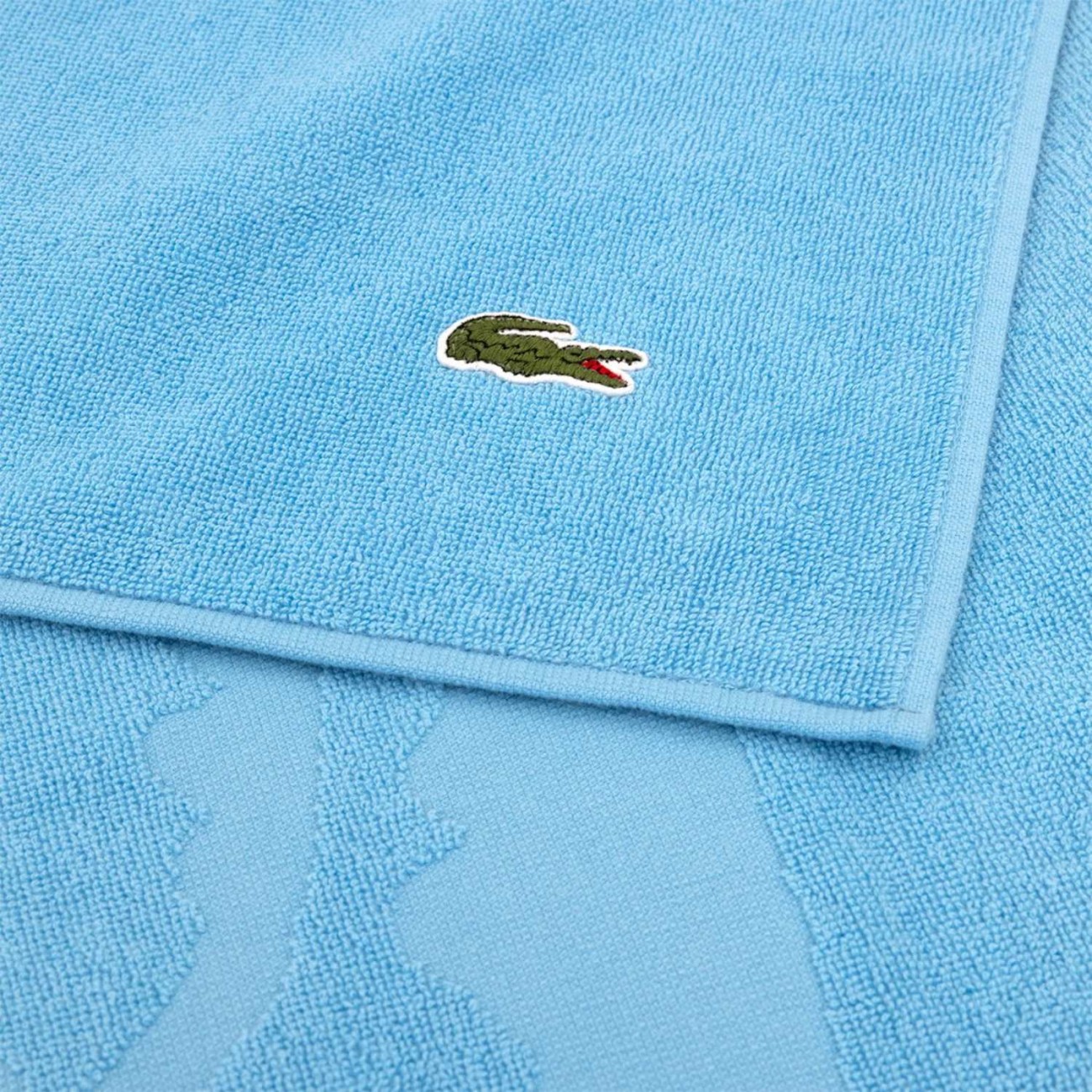 Lacoste Πετσέτα Θαλάσσης γαλάζιο 90x1600εκ LSport Πετσέτες θαλάσσης