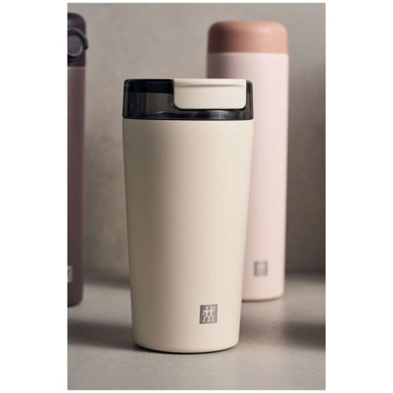 Zwilling J.A. Henckels Ισοθερμική κούπα 480ml ανοξείδωτη Cream σειρά Thermo Plus Θερμός Κανάτες/Κούπες