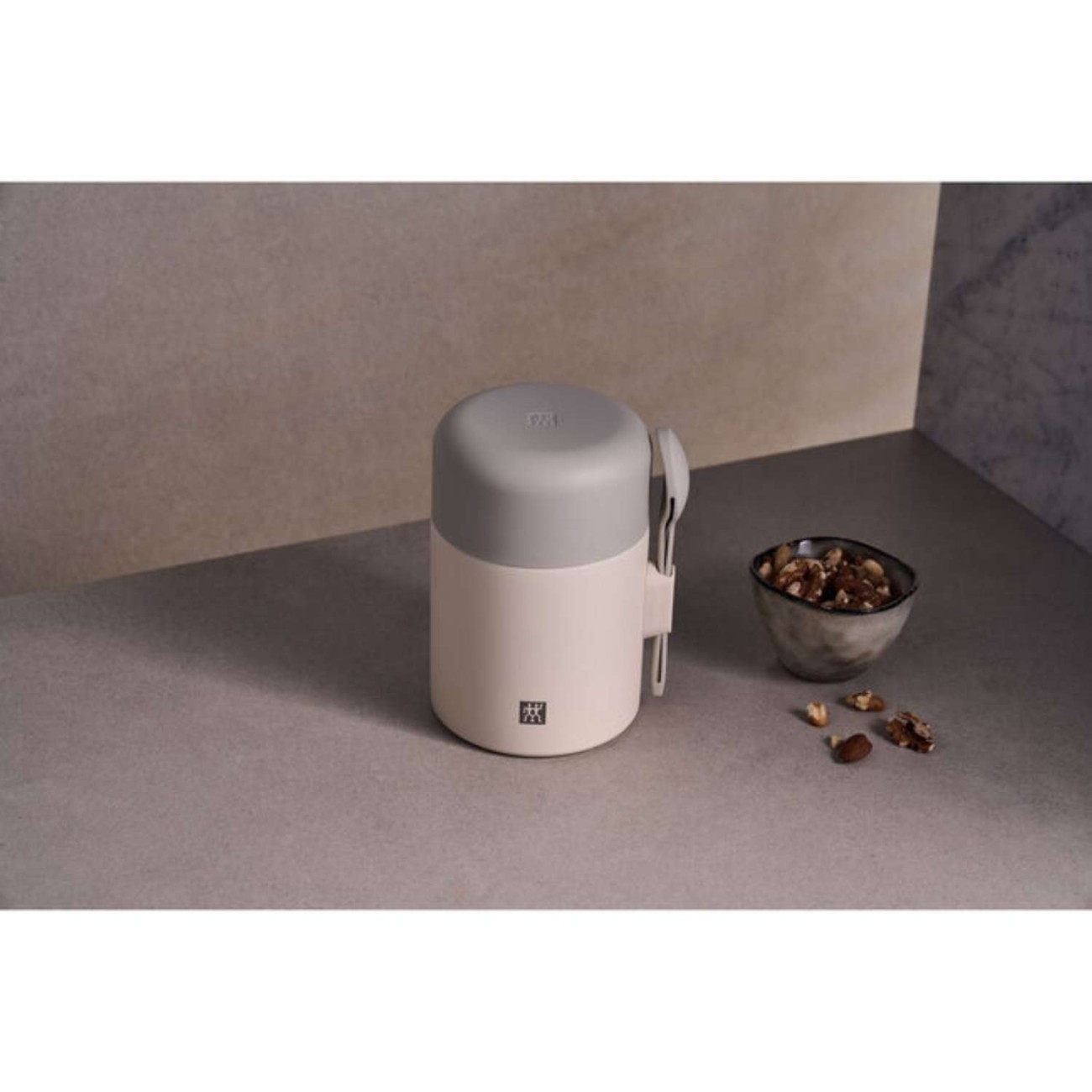 Zwilling J.A. Henckels Δοχείο φαγητού 600ml ανοξείδωτο Cream σειρά Thermo Plus Δοχεία Τροφίμων
