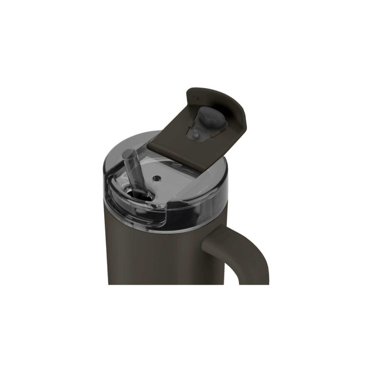 Zwilling J.A. Henckels Ισοθερμική κούπα με καλαμάκι 900ml ανοξείδωτη Chocolate σειρά Thermo Plus Θερμός Κανάτες/Κούπες