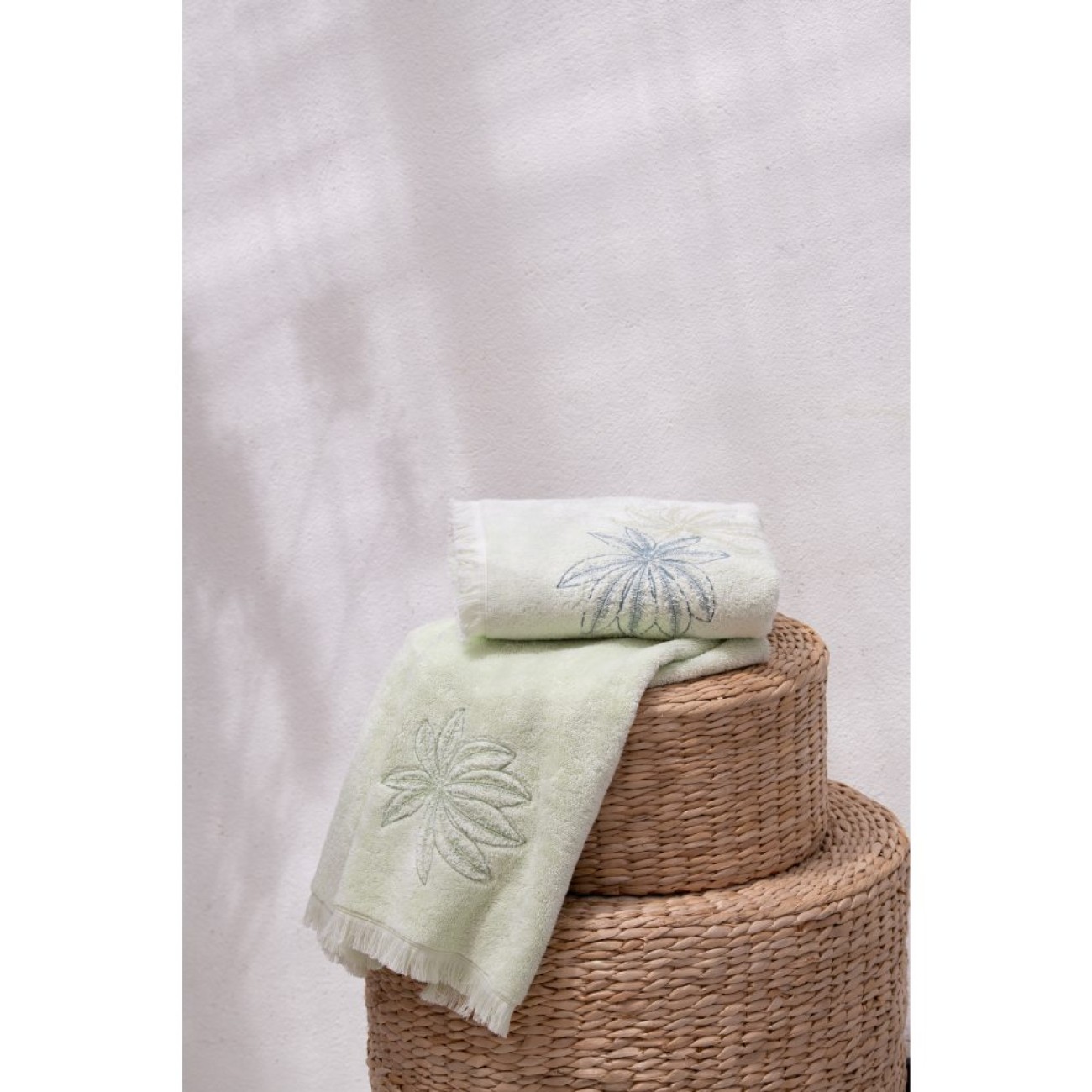 Olivier Desforges Πετσέτα προσώπου 50Χ100εκ. σειρά Paillote Πετσέτες