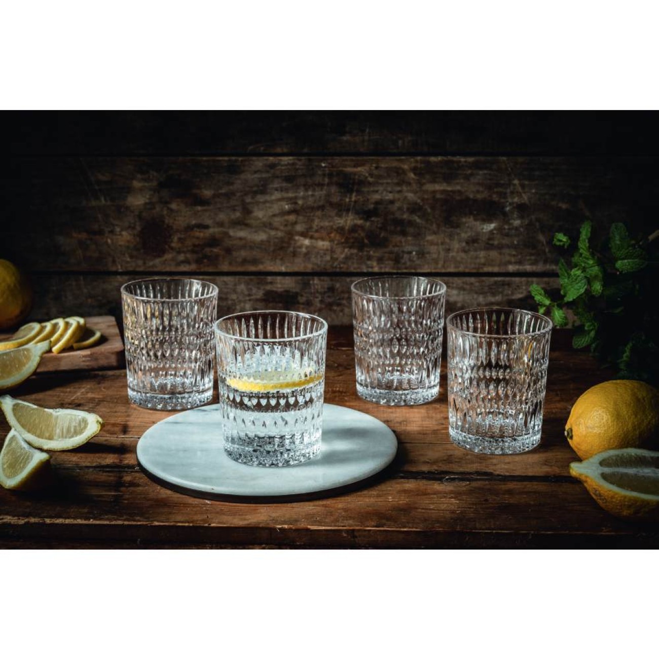 Nachtmann Σετ 4 τεμ. Ποτήρια ουΐσκι/χυμού 294 ml. σειρά Ethno
 Ποτήρια Ποτού