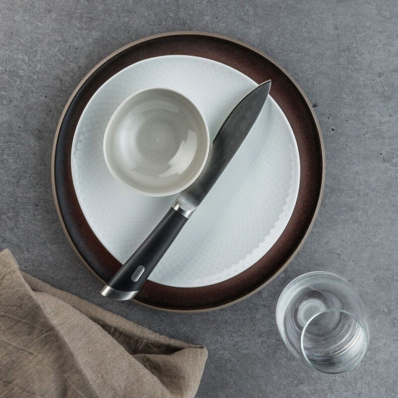 Rosenthal Πιάτο φαγητού 27εκ. σειρά Junto White Junto by Rosenthal