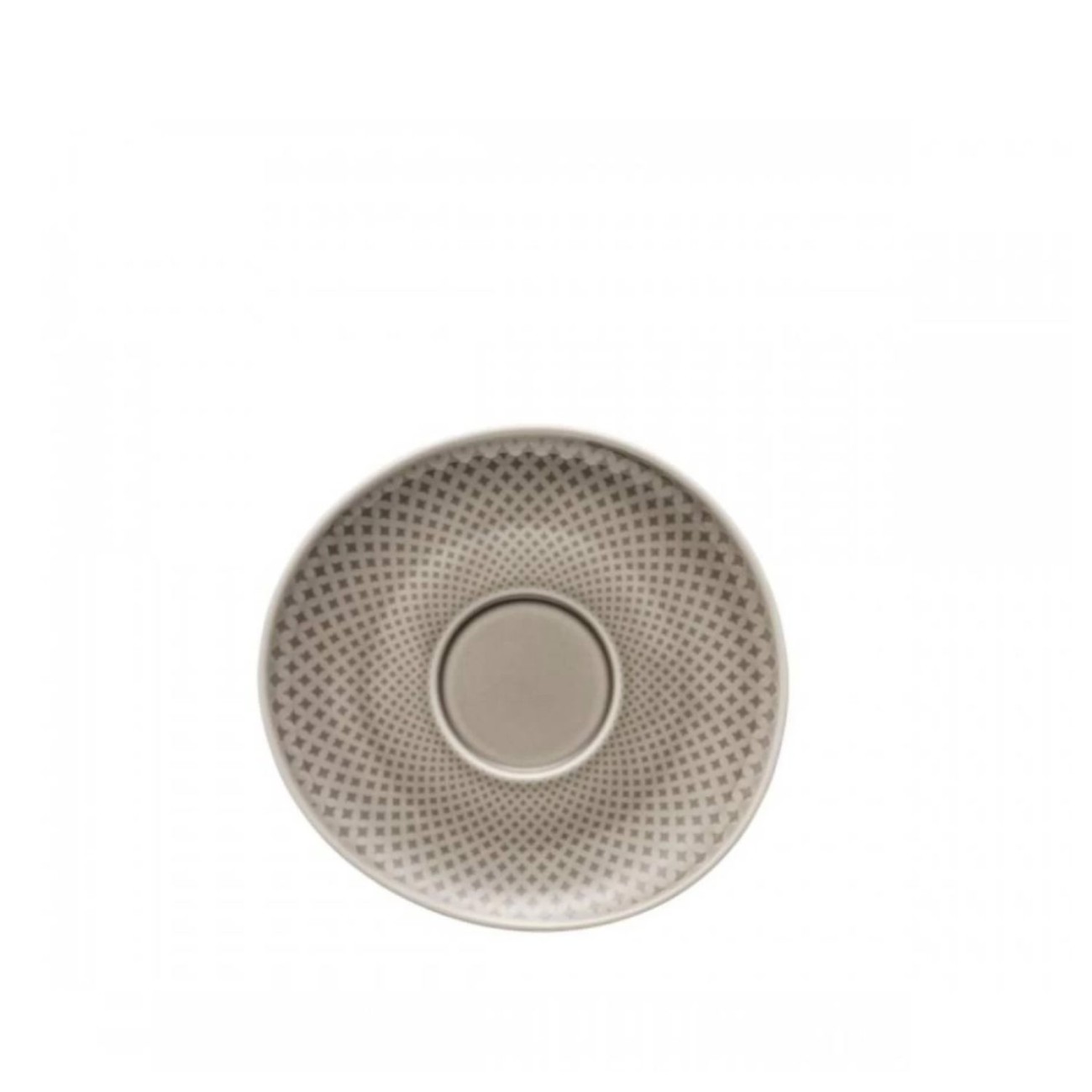 Rosenthal Πιάτο καφέ/τσαγιού 15εκ. σειρά Junto Pearl Grey Φλυτζάνια με πιάτα
