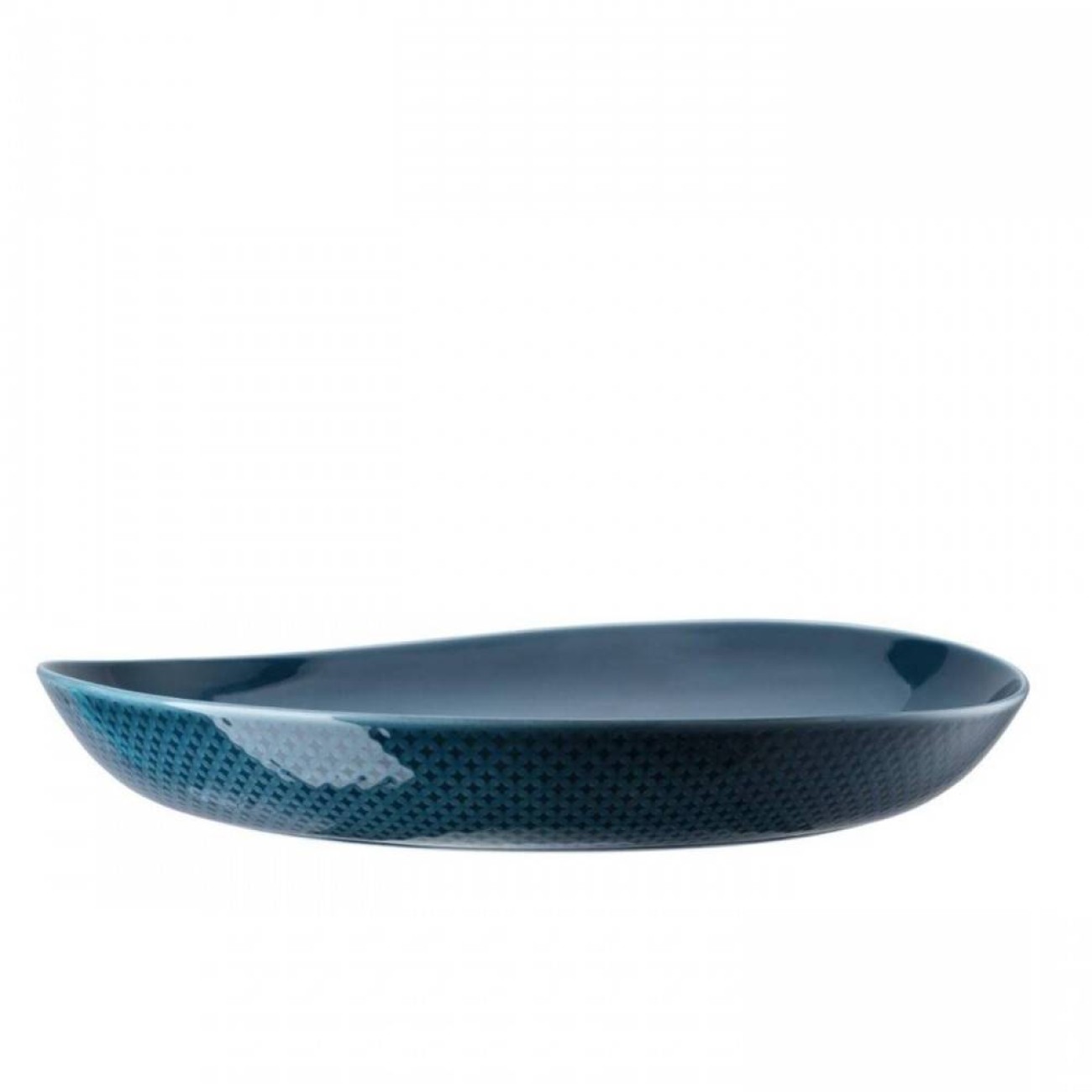 Rosenthal Πιατέλα βαθιά στρογγυλή 33 εκ. σειρά Junto Ocean Blue Πιατέλες Σερβιρίσματος