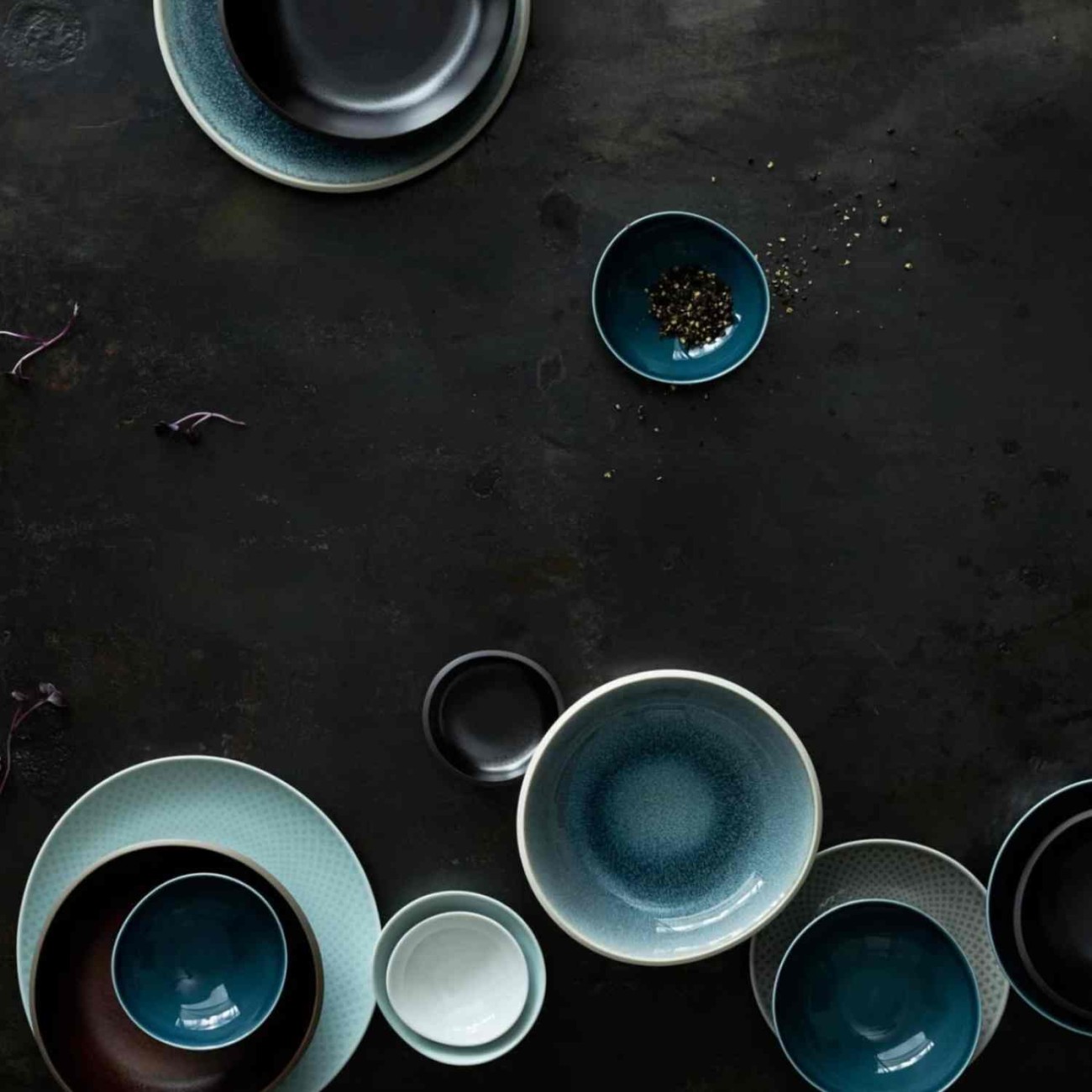 Rosenthal Πιάτο φρούτου 22 εκ. σειρά Junto Opal Green Πιάτα φρούτου/γλυκού
