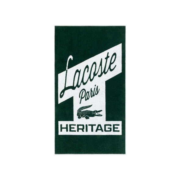 Lacoste Πετσέτα Θαλάσσης πράσινο 90x160εκ LRetro
