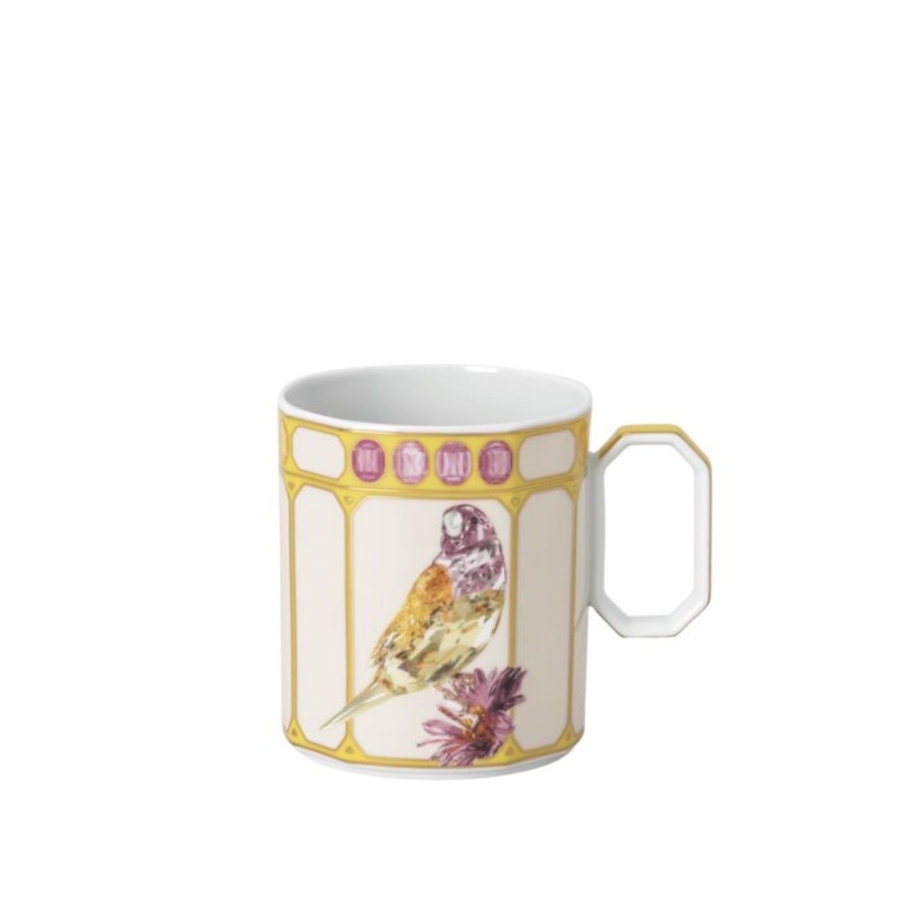 Rosenthal/Swarovski Κούπα 0,39 λτ Finch Yellow σειρά Idyllia Φλυτζάνια & Πιάτα Καφέ/Τσαγιού