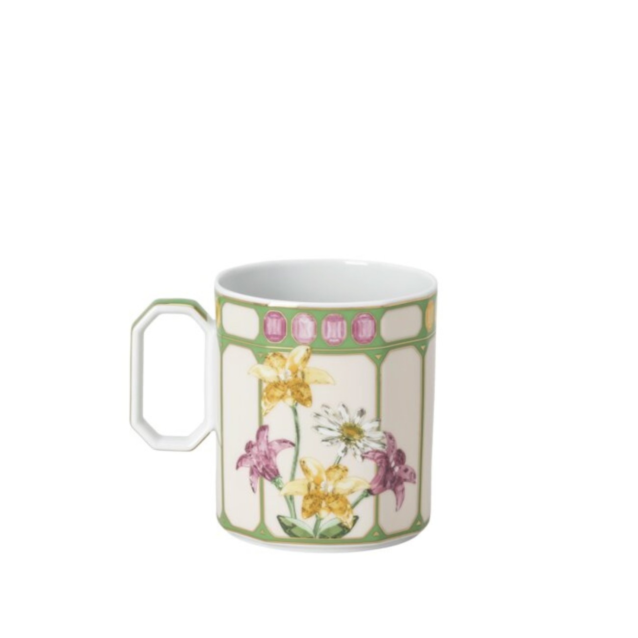 Rosenthal/Swarovski Κούπα 0,39 λτ Flycatcher Green σειρά Idyllia Φλυτζάνια & Πιάτα Καφέ/Τσαγιού