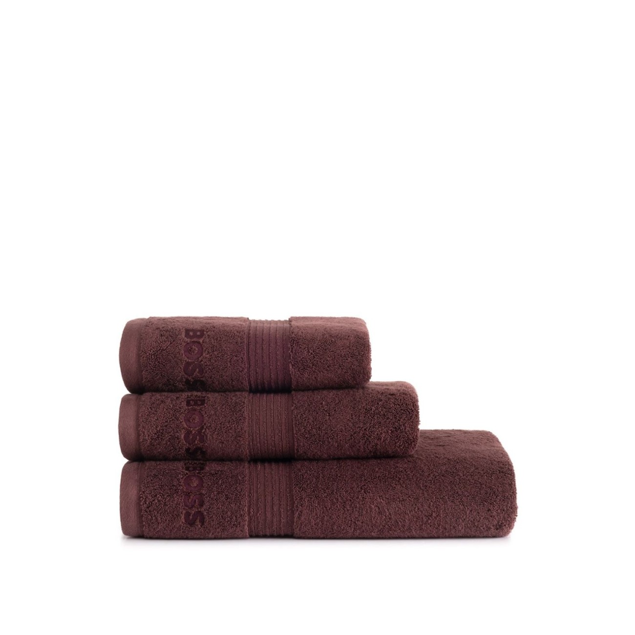Hugo Boss Πετσέτα χεριών 40x60εκ χρώμα Brownie σειρά Loft Πετσέτες