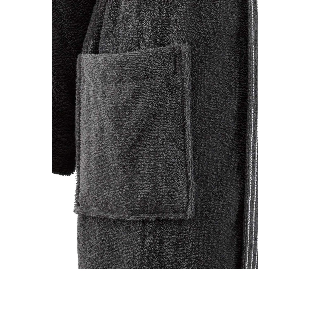 Hugo Boss Μπουρνούζι Medium 400gsm ανθρακί σειρά Edge Μπουρνούζια