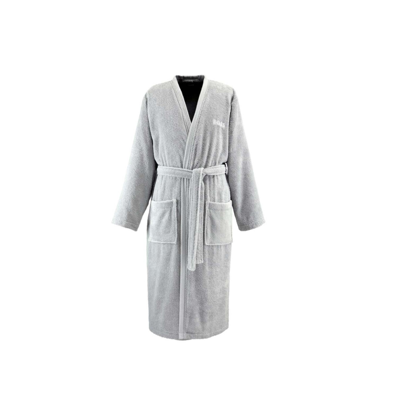 Hugo Boss Μπουρνούζι με κουκούλα Small 400gsm γκρι σειρά Edge Μπουρνούζια